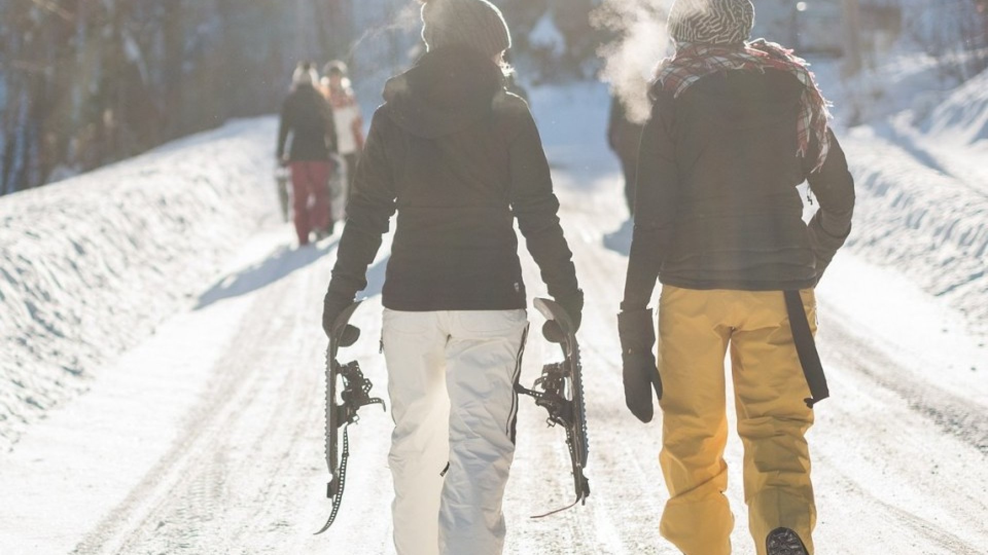 Vorbereitung auf einen Wandertrip im Schnee - oberallgaeu.info