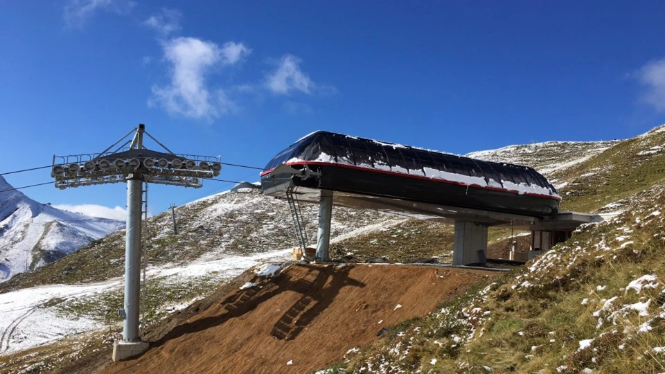 Bergstation der neuen Bierenwangbahn am Fellhorngipfel © OK-Bergbahnen