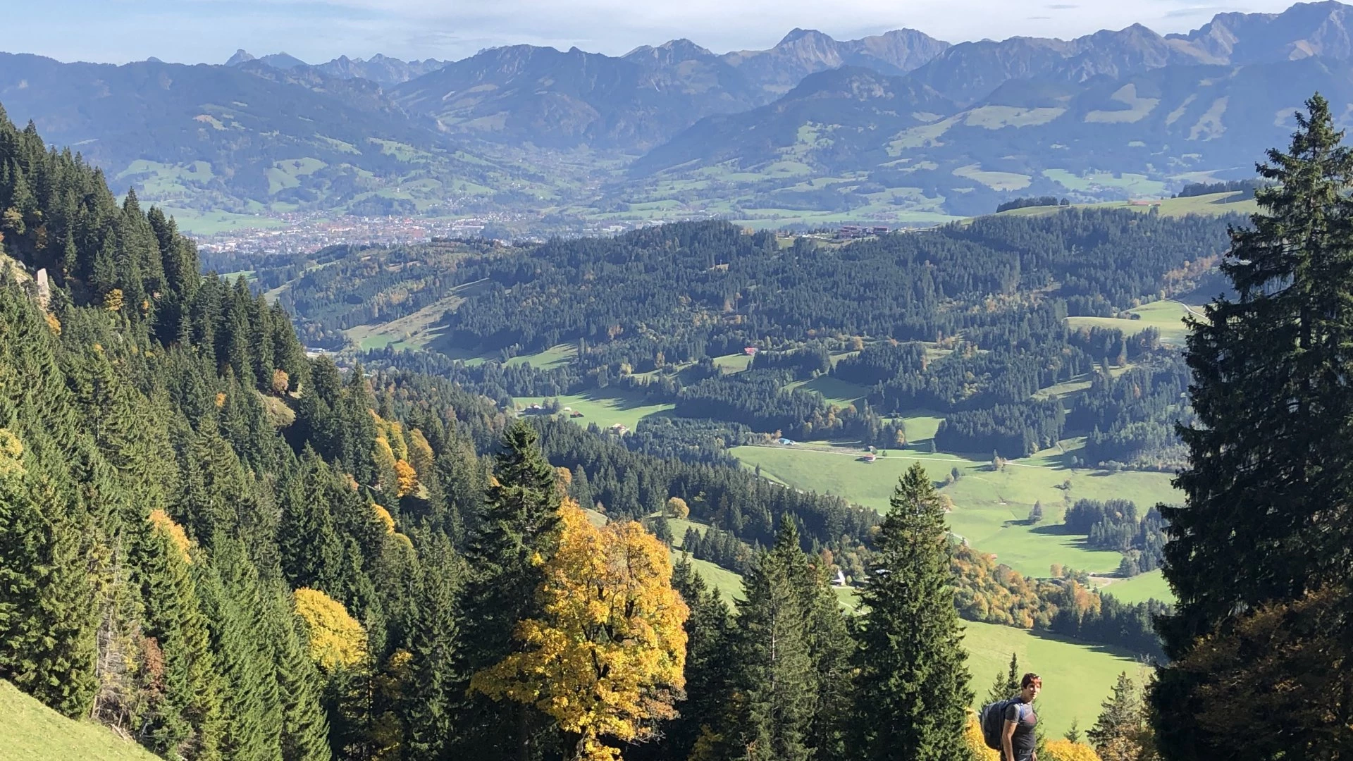 Das obere Illertal aus der Vogelperspektive
