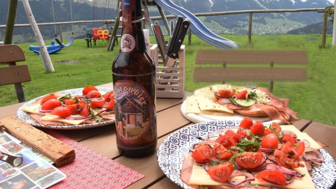 Besuch in der Gartenwirtschaft