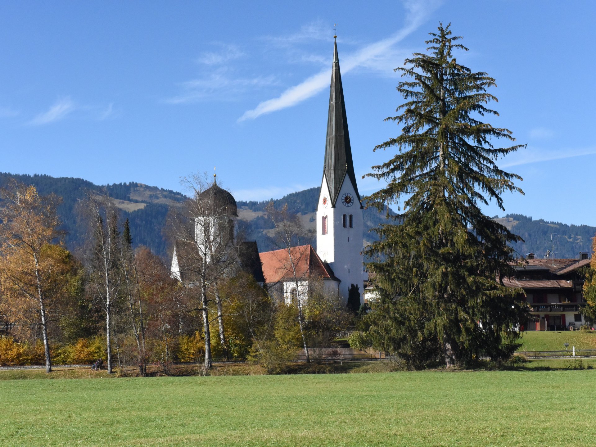 Kirche in Fischen im Allgäu