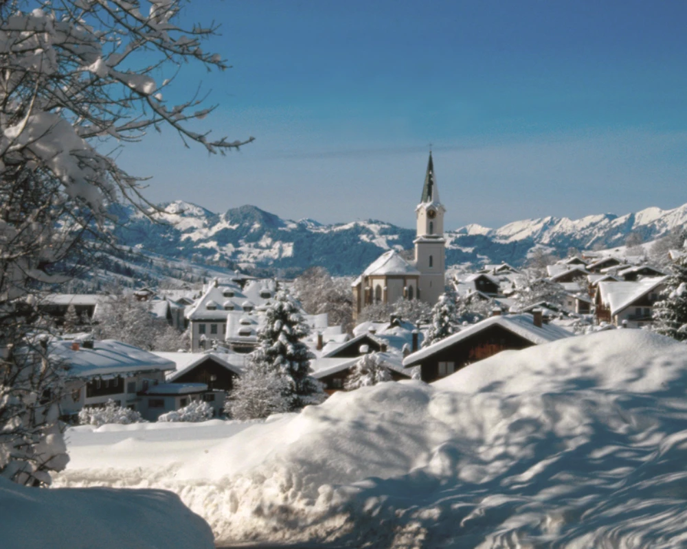 Bad Hindelang im Winter