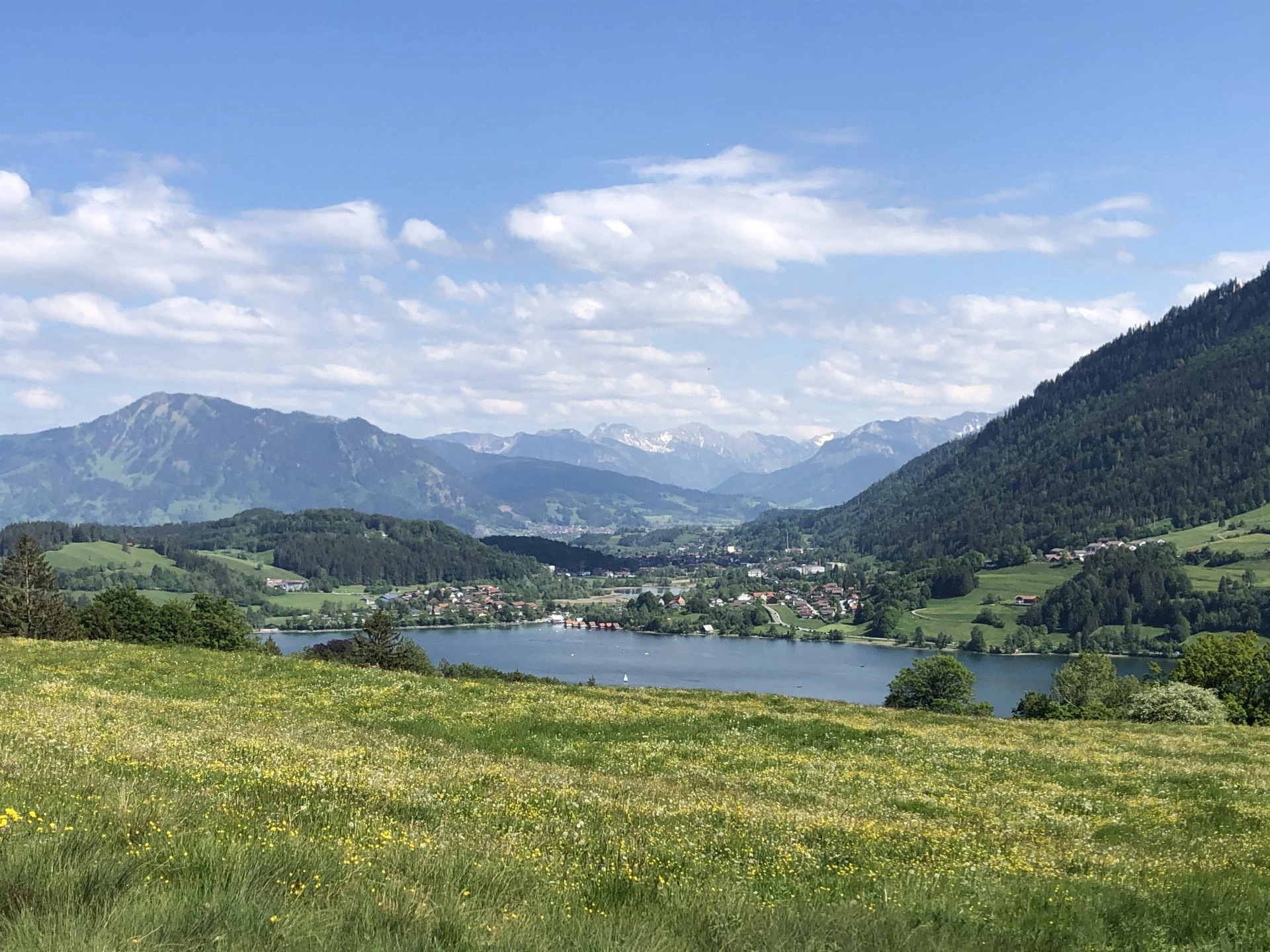 Großer Alpsee in Immenstadt
