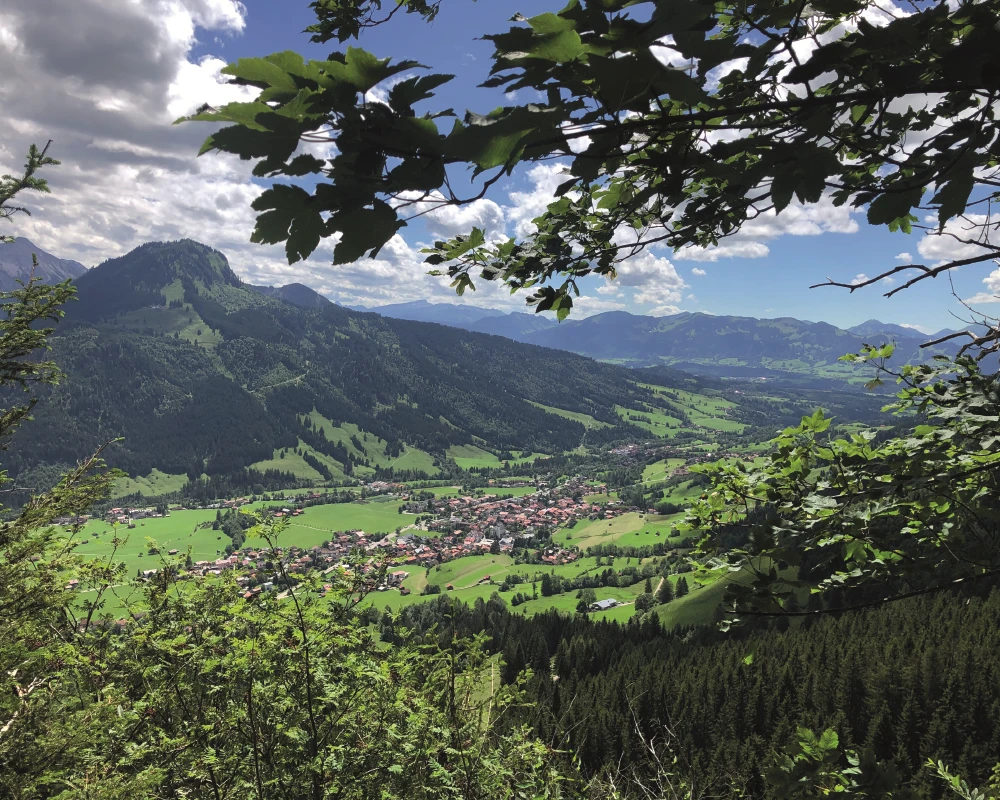 Bad Hindelang von oben