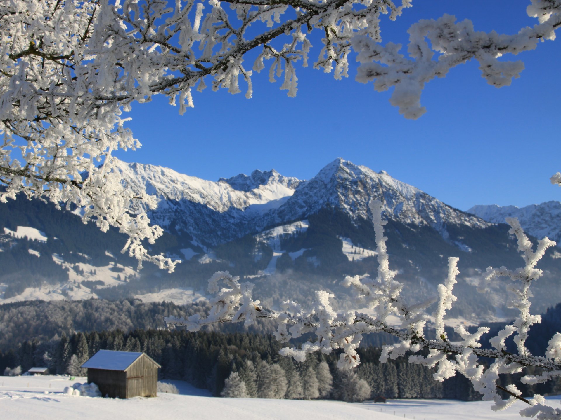 Winter in Obermaiselstein