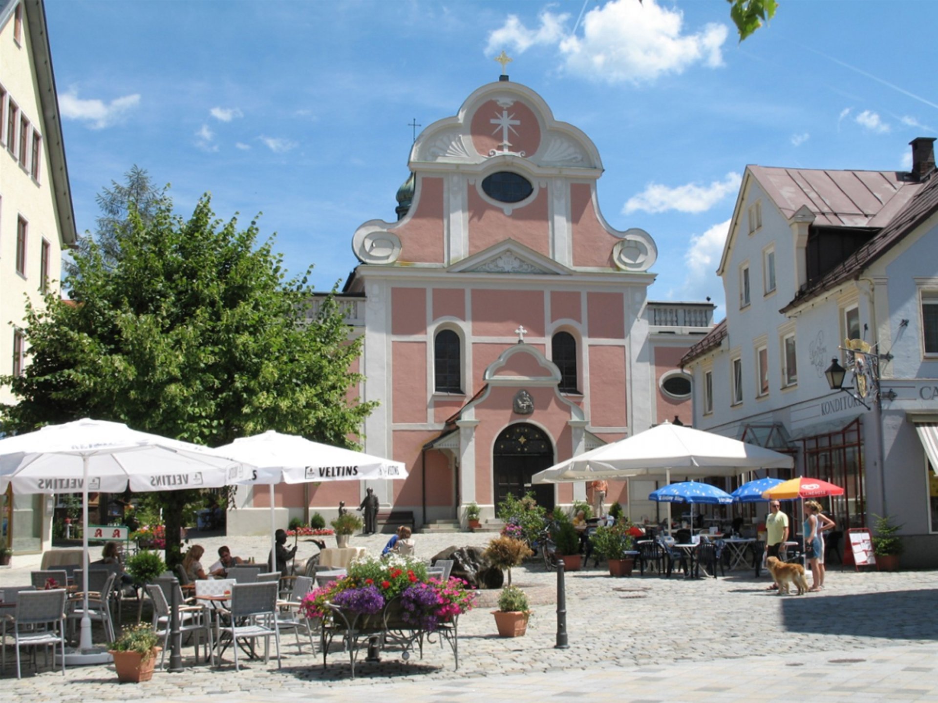 Klosterplatz in Immenstadt