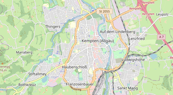 Unterkunft auf Karte