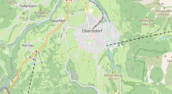 Unterkunft auf Karte