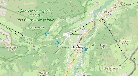 Unterkunft auf Karte