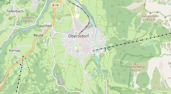 Stellenanzeige auf Karte