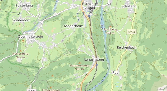 Unterkunft auf Karte