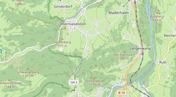 Unterkunft auf Karte