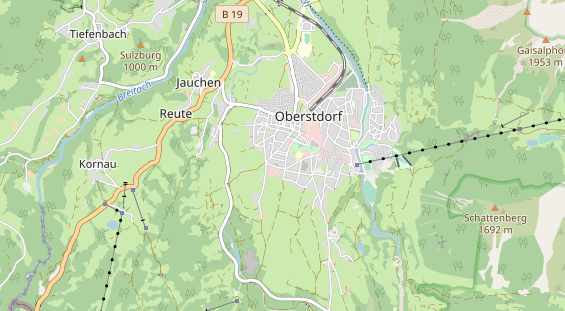 Unterkunft auf Karte