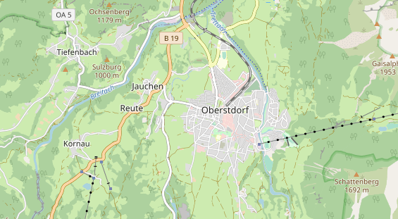 Unterkunft auf Karte