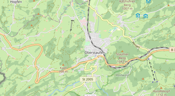 Unterkunft auf Karte