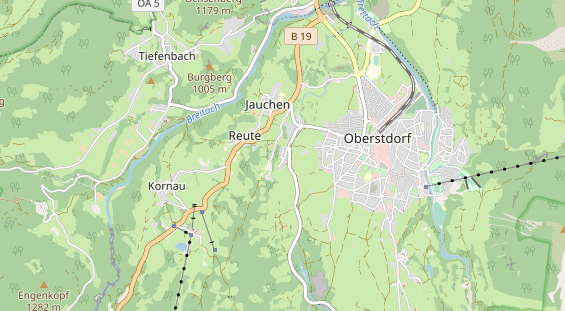 Unterkunft auf Karte