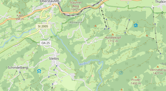 Unterkunft auf Karte