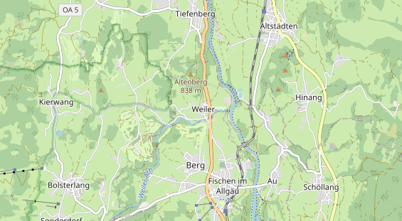 Unterkunft auf Karte