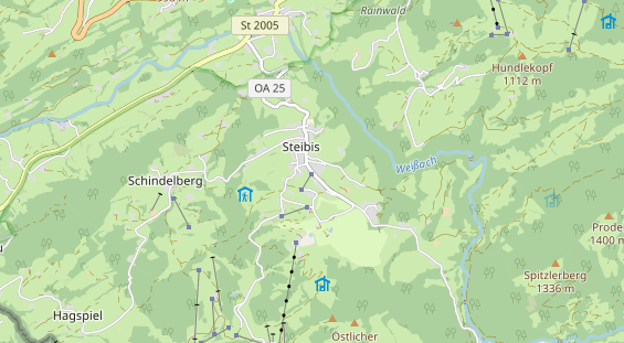 Unterkunft auf Karte