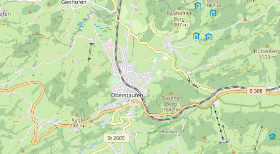 Unterkunft auf Karte