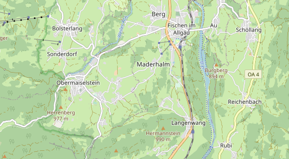 Unterkunft auf Karte