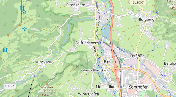 Unterkunft auf Karte