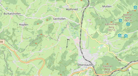 Unterkunft auf Karte