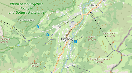 Unterkunft auf Karte