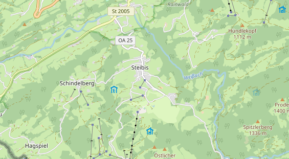 Unterkunft auf Karte