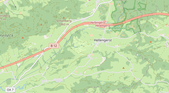 Unterkunft auf Karte