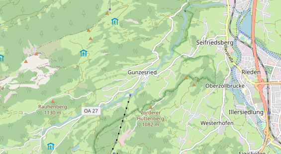 Unterkunft auf Karte