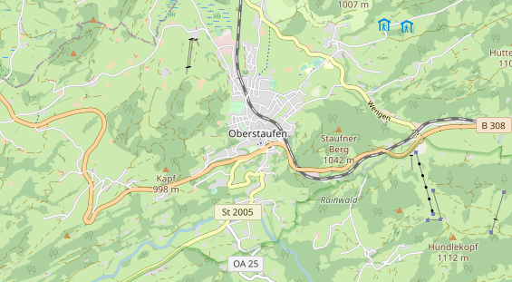 Unterkunft auf Karte