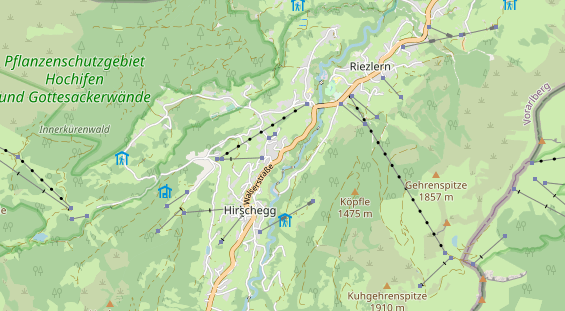 Unterkunft auf Karte