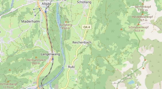 Unterkunft auf Karte