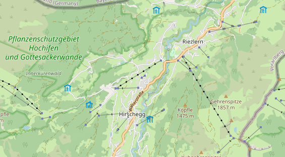 Unterkunft auf Karte