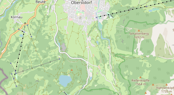 Unterkunft auf Karte