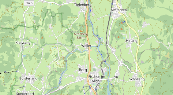 Unterkunft auf Karte