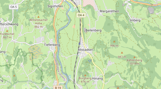 Unterkunft auf Karte