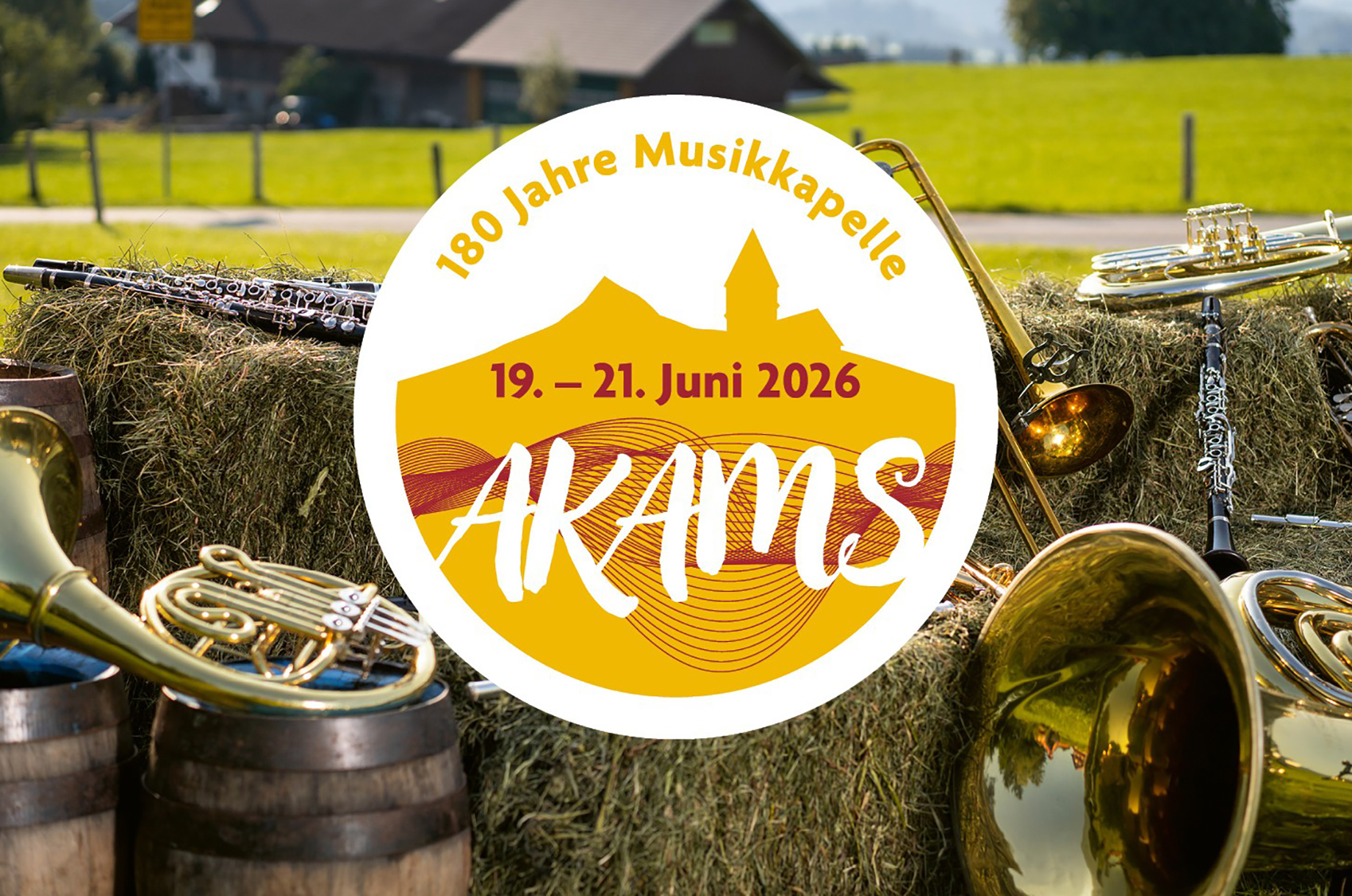 Veranstaltungskalender für das Oberallgäu: Musikfest der Musikkapelle Akams zum 180-jährigen Jubiläum - Musikfest der Musikkapelle Akams zum 180-jährigen Jubiläum  