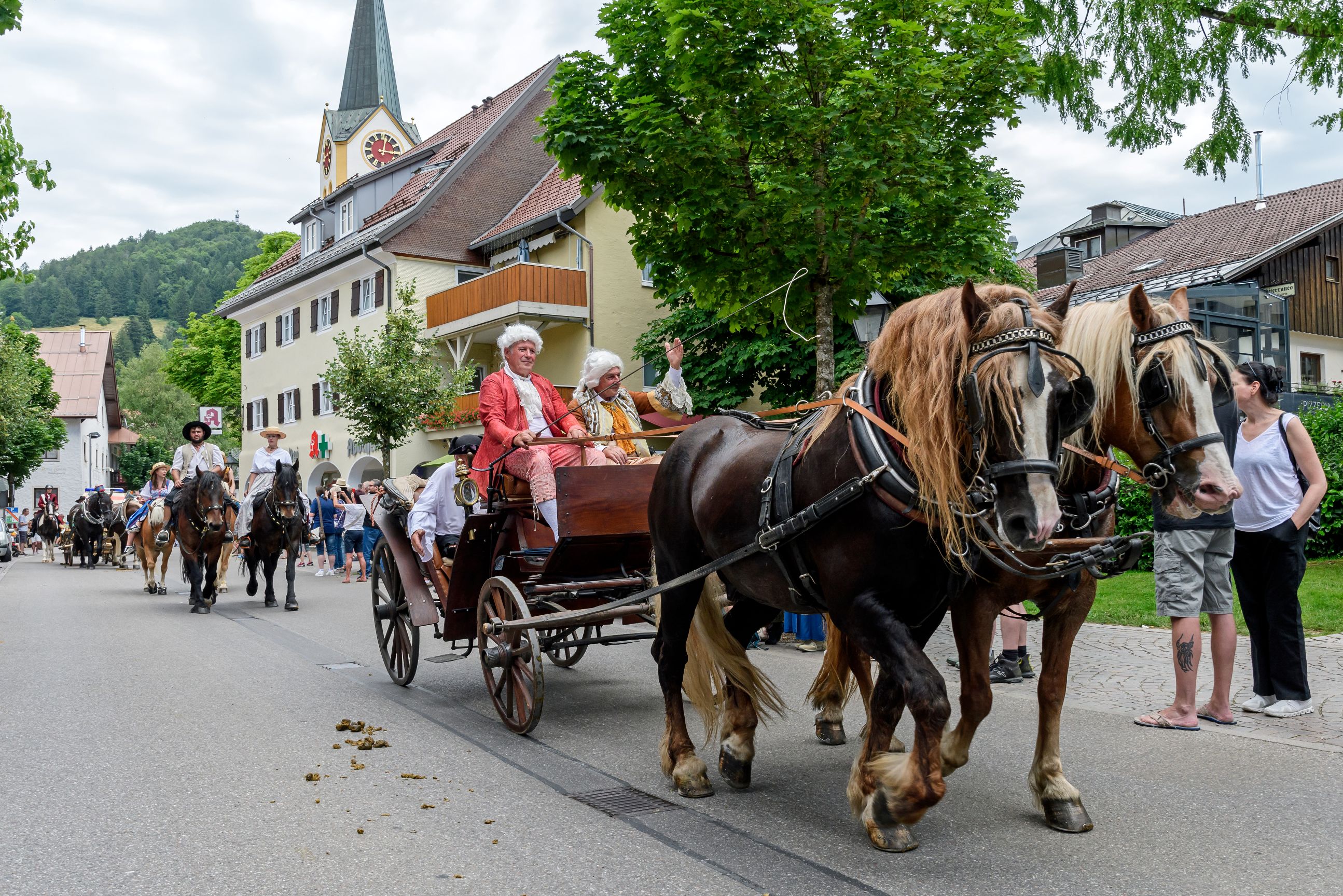 Unterkunft im Allgäu - Historischer Salzzug von Immenstadt über Oberstaufen nach Simmerberg - Historischer Salzzug durch das Allgäu am 11.07.2026