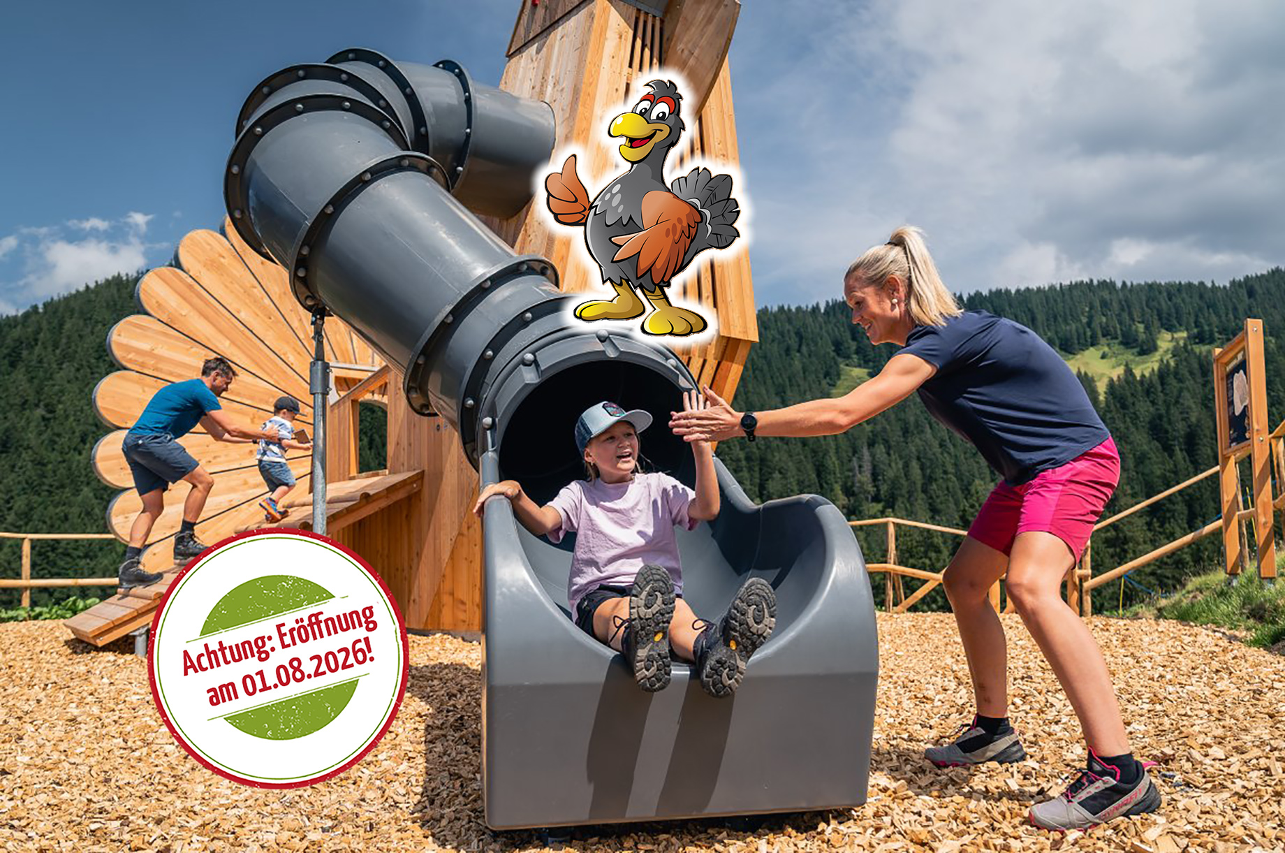 Ausflugsziele im Oberallgäu: Erlebniswelt Raufußhuhn am Riedbergerhorn - Erlebniswelt Raufußhuhn am Riedbergerhorn
