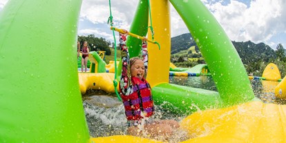 Hotels und Ferienwohnungen im Oberallgäu - Wetter: bei schönem Wetter - Deutschland - Aquapark am Inselsee Allgäu in Blaichach - Aquapark am Inselsee Allgäu in Blaichach 