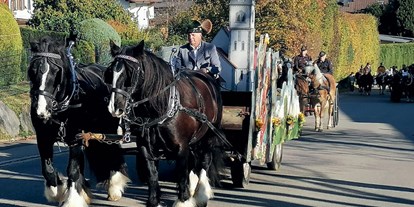 Hotels und Ferienwohnungen im Oberallgäu - Martiniritt mit Pferdesegnung in Blaichach - Martiniritt 2023 mit Pferdesegnung in Blaichach