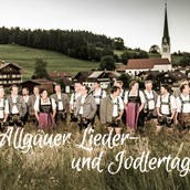 Veranstaltungskalender für das Oberallgäu: Allgäuer Lieder- und Jodlertag

JODLER VORDERBURG
 - Allgäuer Lieder- und Jodlertag 2024
