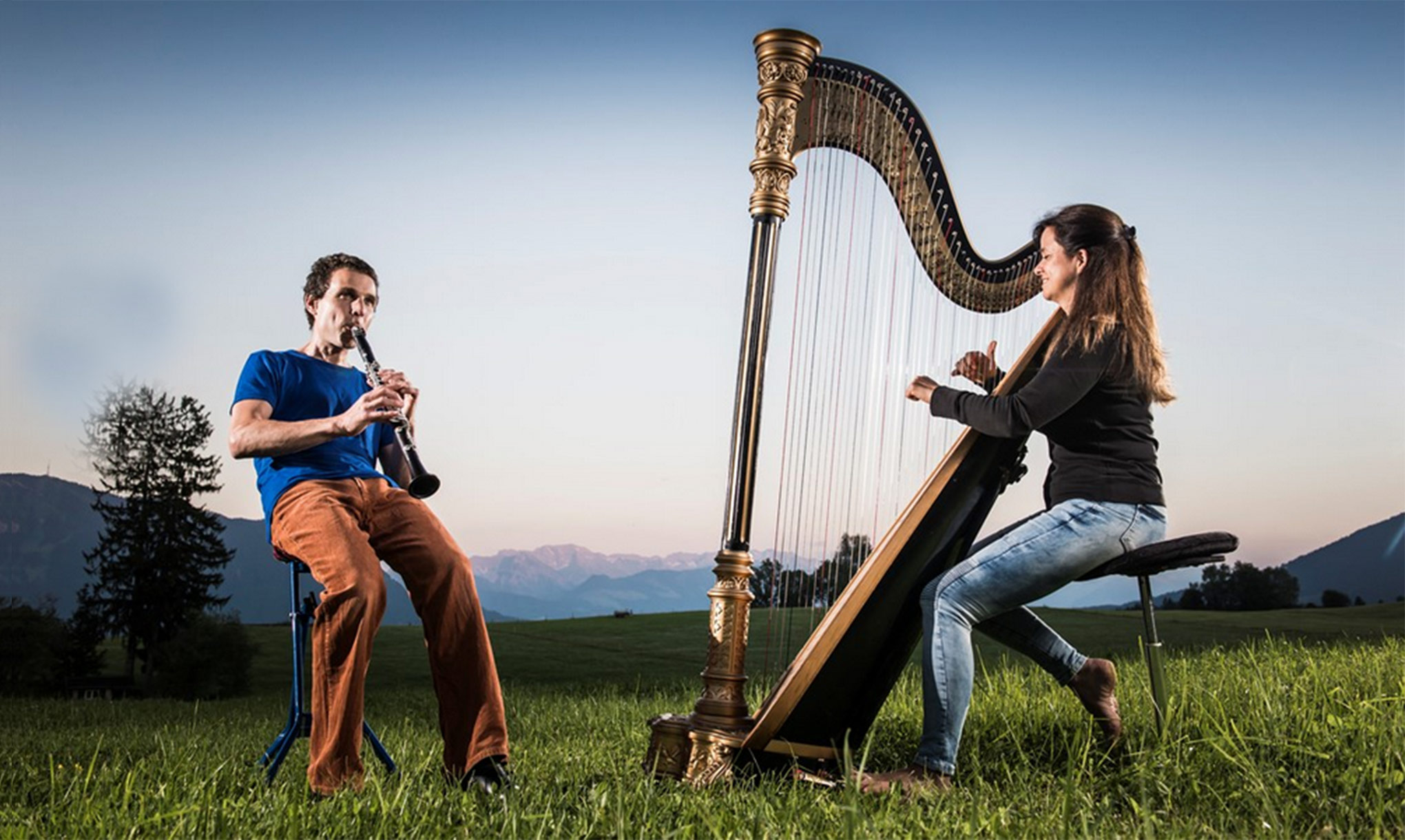 Unterkunft im Allgäu - Kultur am Gleis: Banjasto - Konzert für Harfe & Akkordeon - Kultur am Gleis: Banjasto - Konzert für Harfe & Akkordeon