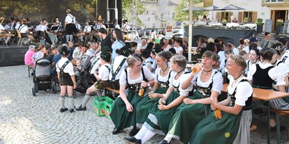 Hotels und Ferienwohnungen im Oberallgäu - Dorffest in Burgberg im Allgäu - Burgberger Dorffest 2023 am Dorfplatz