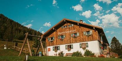 Hotels und Ferienwohnungen im Oberallgäu - Parken & Anreise: keine Anreise mit PKW möglich - Oberstaufen Steibis - Hecking & Blanz auf der Oberstiegalpe - Blanz & Hecking auf der Oberstiegalpe