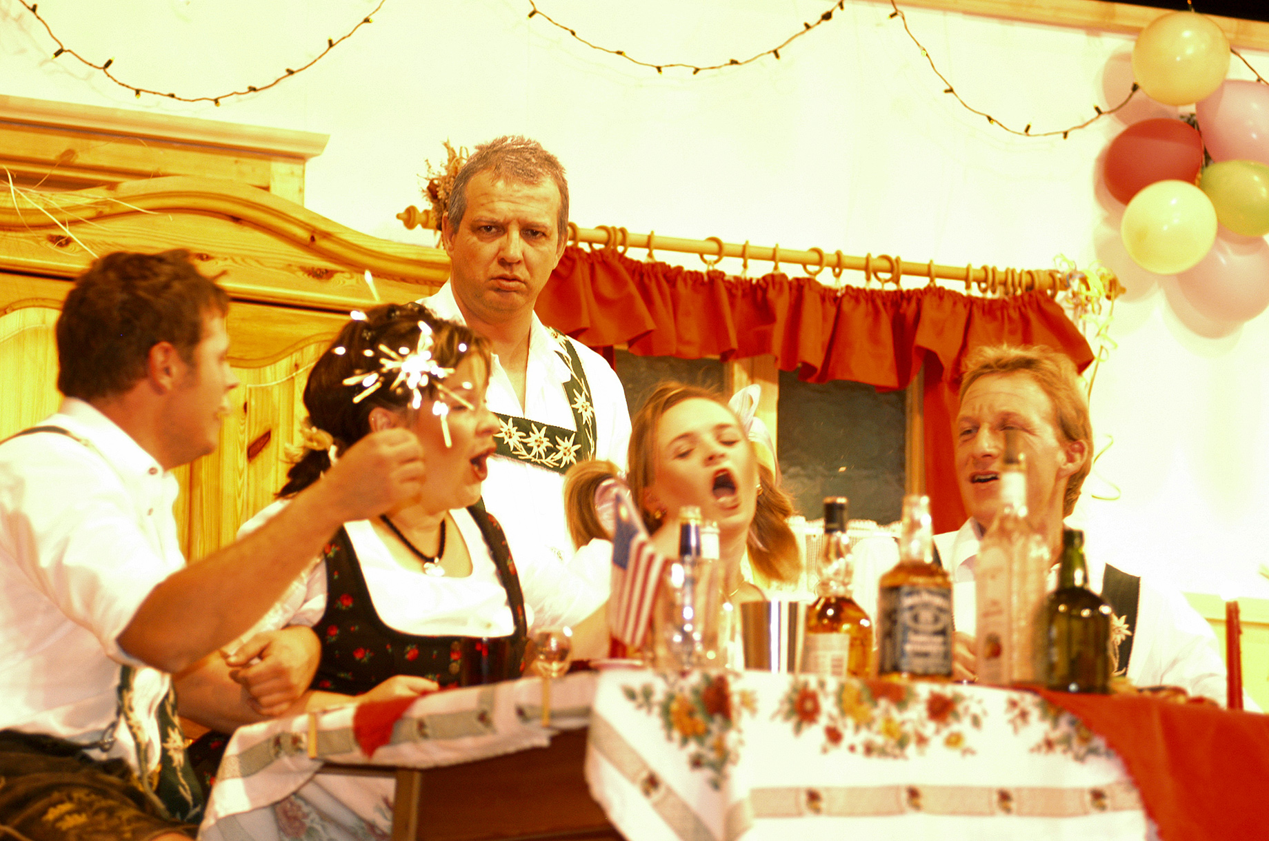 Hotels und Ferienwohnungen im Oberallgäu - Bauerntheater in Ofterschwang: Brandner Kaspar - Bild stammt von früherer Veranstaltung - Der Brandner Kaspar - Mundarttheater in Ofterschwang 