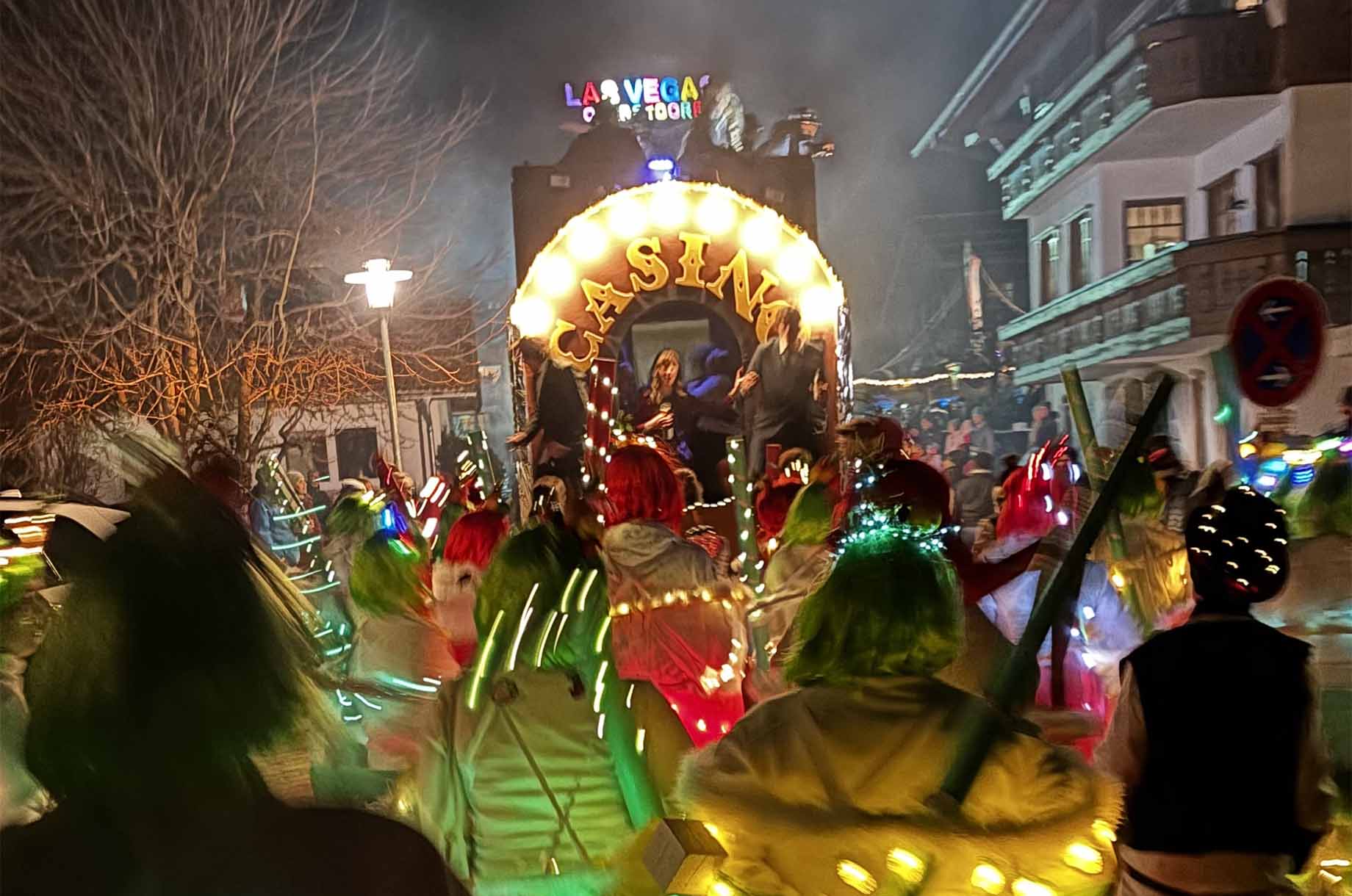 Unterkunft im Allgäu - Nacht der Fasnacht - Großer Nachtumzug in Immenstadt - Faschingsumzug in Immenstadt - die Nacht der Fasnacht