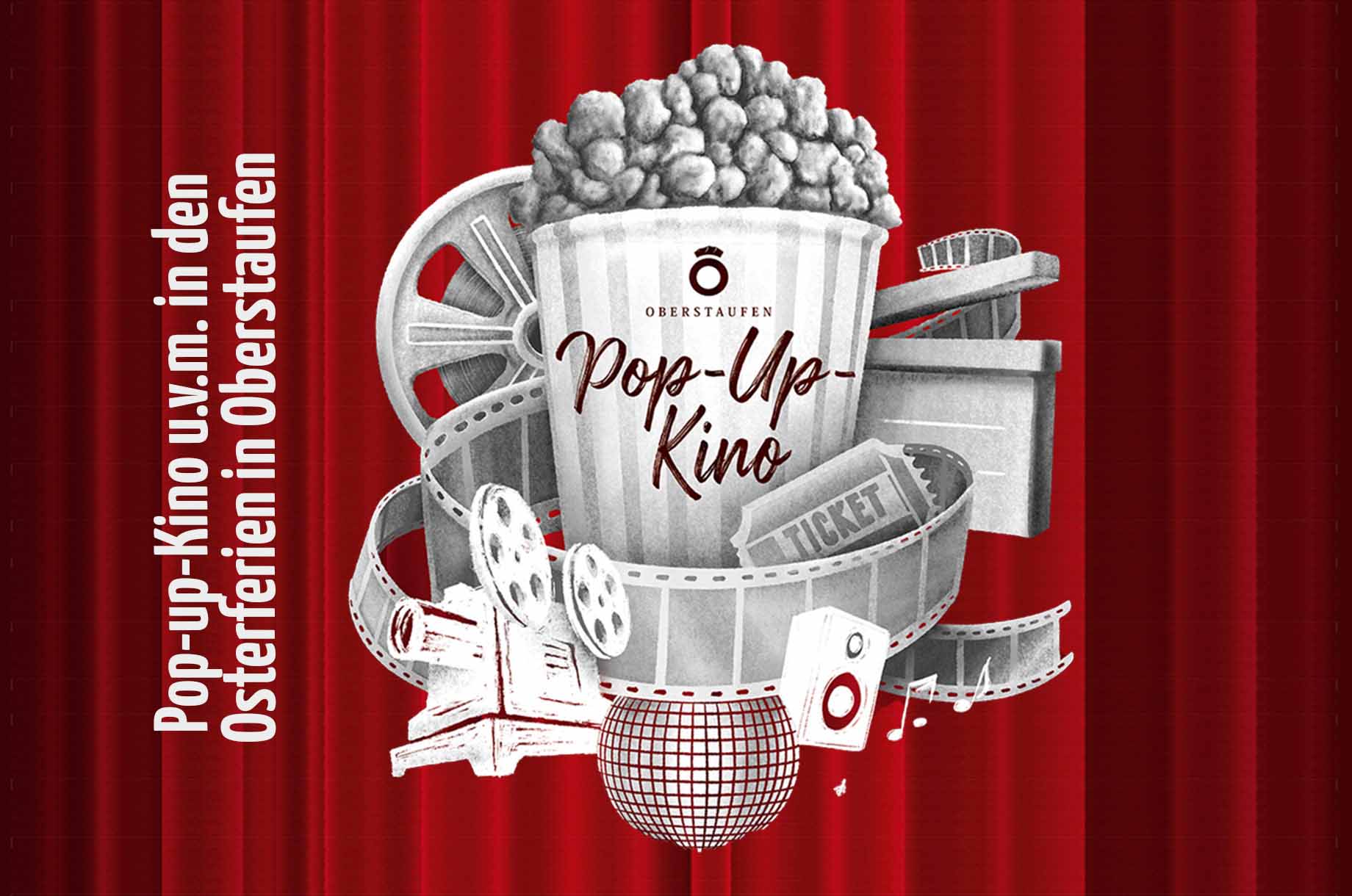 Veranstaltungskalender für das Oberallgäu: Oberstaufener Pop-up-Kino in den Osterferien - Pop-up-Kino u.v.m. in den Osterferien in Oberstaufen